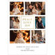 Peace Love Joy Gold Foil Holiday Photo Cards Image 4 of 5